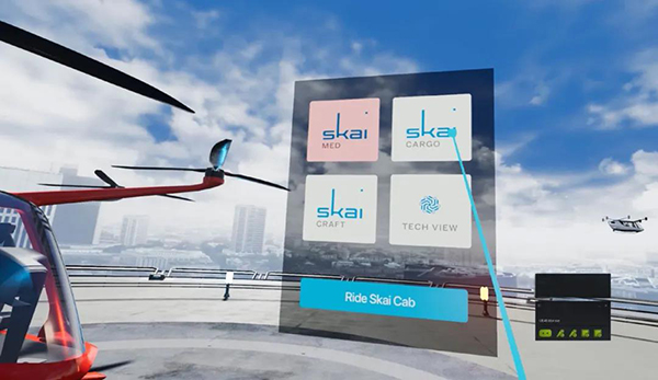 全球首个氢动力飞行汽车Skai正式发布