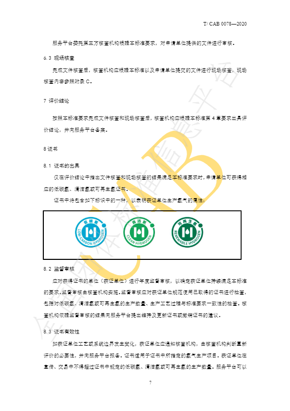 中国发布全球首个“绿氢”标准