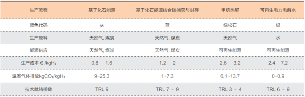 氢气制取的欧洲经验