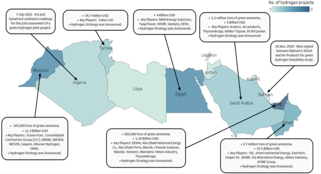 中东北非，绿氢霸权争夺战