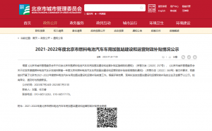 2834万！334吨加氢量，北京首年度加氢站补贴情况发布